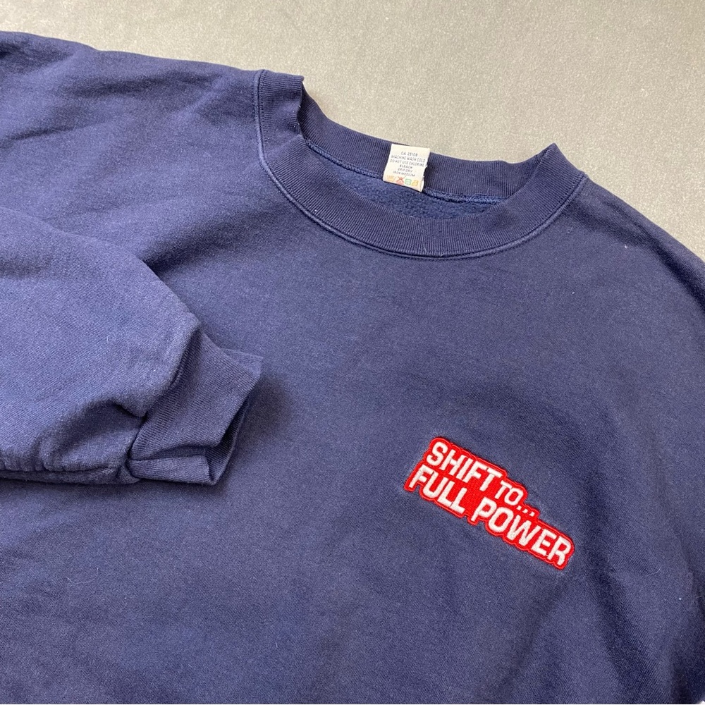 Vintage Makita Shift To Full Power Long Sleeve Tee XL Made‎ In Canada